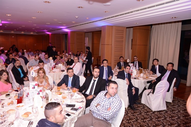 LG Electronics unveils for the first time its G3 phone in Lebanon